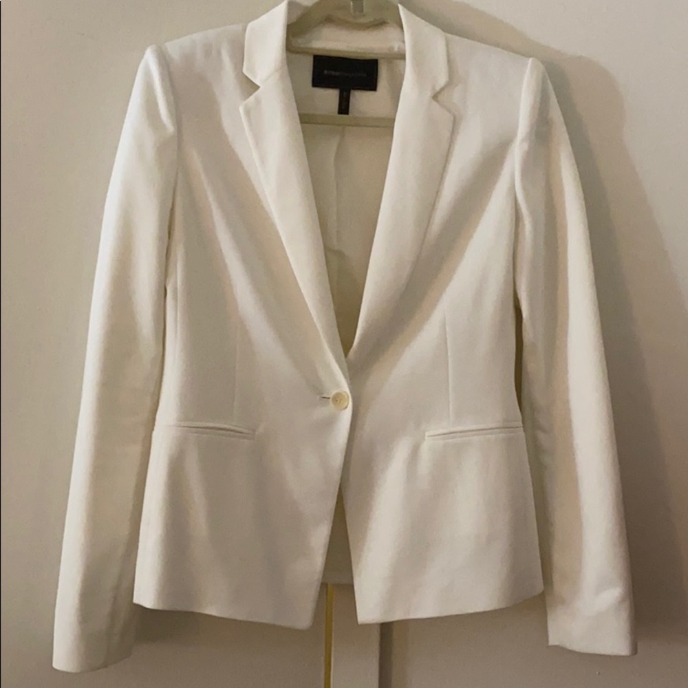 BCBG White blazer